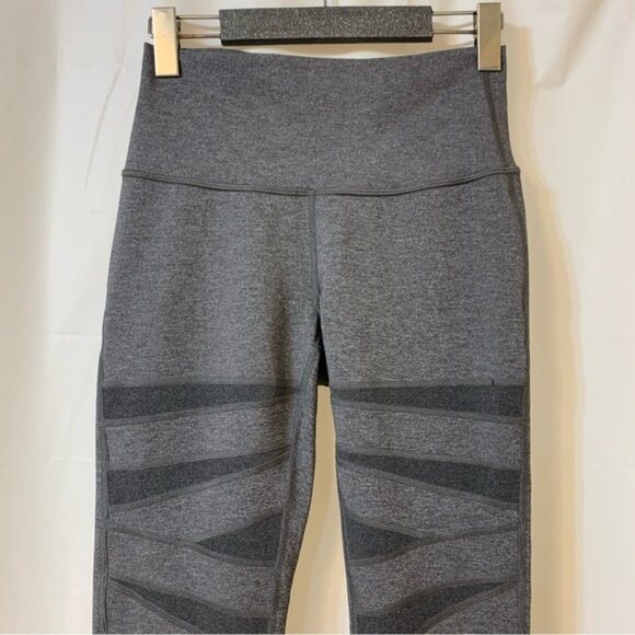 Lululemon Wunder Under Special Edition Tech Mesh 28" Size 8 Heathered Black - Picture 2 of 7